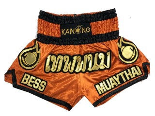 Short  de Boxe Thai Personnalisé : KNSCUST-1089